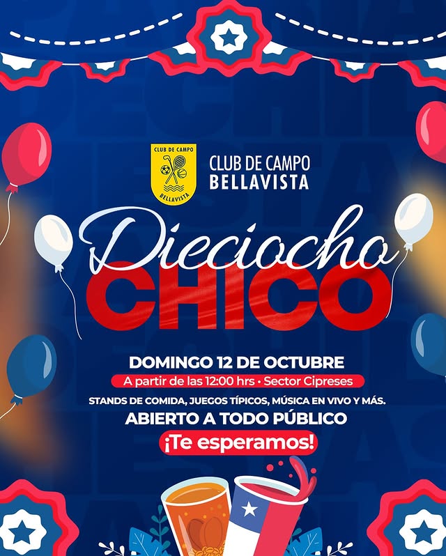 Gran Dieciocho Chico este 12 de Octubre! 🎉❤️