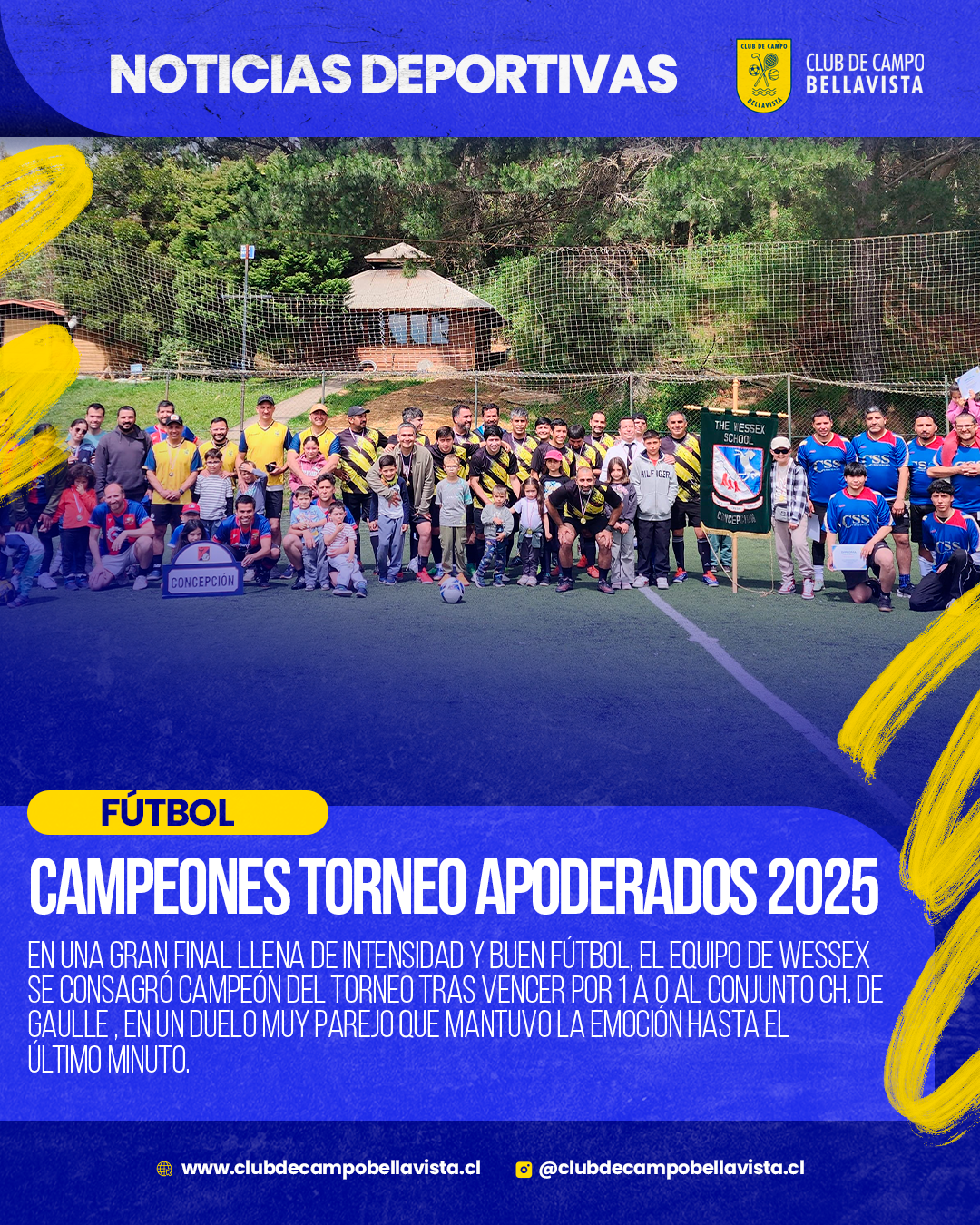 CAMPEONES TORNEO APODERADOS 2025