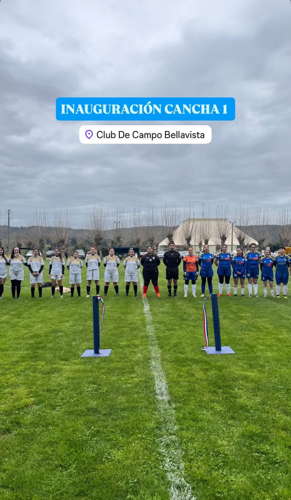 INAGURACIÓN CANCHA DE PASTO