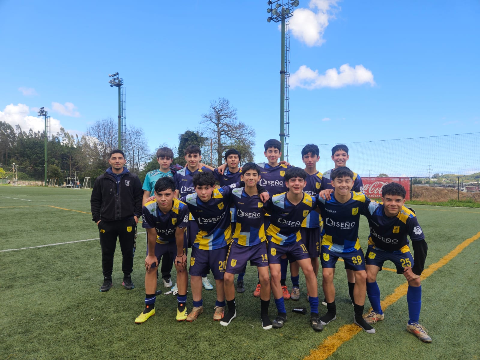 Triunfo de la categoría Sub 15 frente a Escuela UdeC
