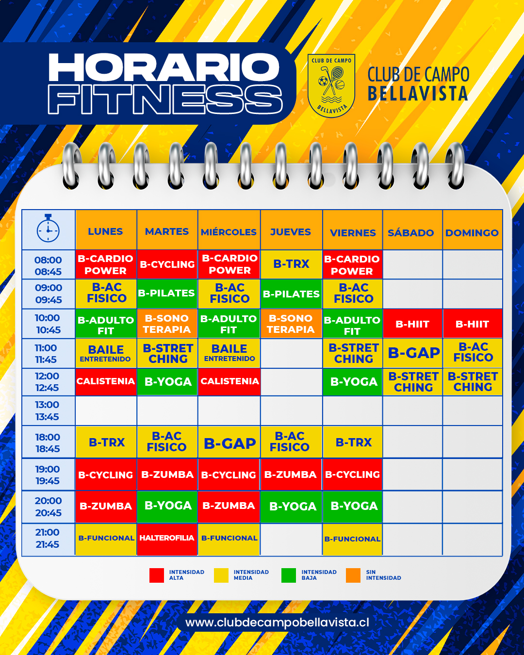 Horario de clases